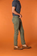 Milano Essential Herren Chino Hose aus Pima-Baumwoll-Twill Stretch Extra Slim Fit