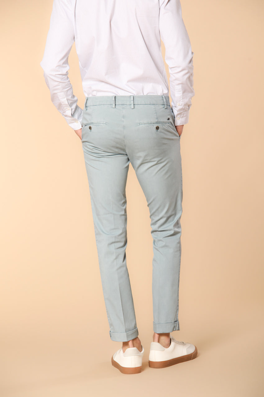 Milano Essential Herren Chino Hose aus Pima-Baumwoll-Twill Stretch Extra Slim Fit