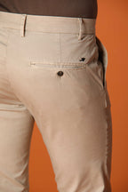 Milano Essential Herren Chino Hose aus Pima-Baumwoll-Twill Stretch Extra Slim Fit