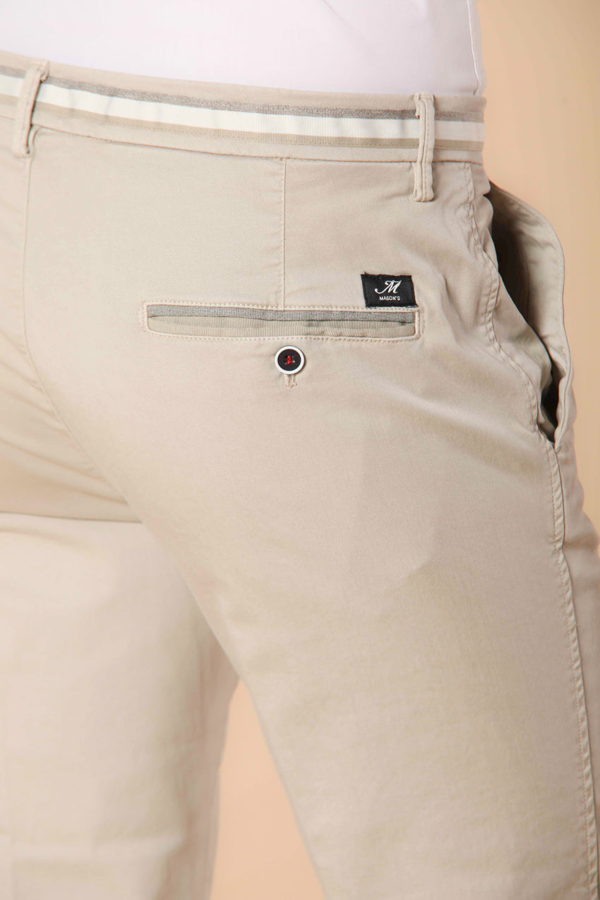 Torino Summer Herren Chino Hose aus Baumwoll- und Lyocell-Twill Slim Fit