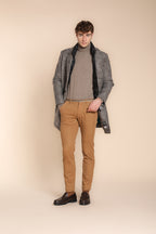 Foto 3 Torino Winter pantalone chino uomo in gabardina stretch slim fit