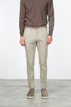 Torino Winter pantalone chino uomo in gabardina stretch slim fit