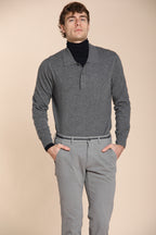 Foto 3 Torino Winter pantalone chino uomo in gabardina stretch slim fit