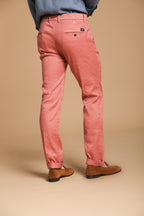 Torino Herren-Chinohose aus Baumwoll-Leinen-Twill Slim Fit