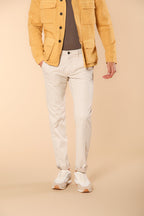 Torino Herren Chino Hose aus Baumwoll-Cover-Twisted-Faden Slim Fit