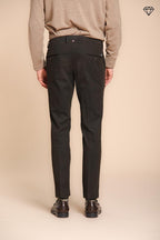 Foto 5 Torino pantalone chino uomo in gabardina slim fit ①