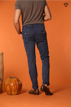 Torino Herren Chino Hose aus leichtem Baumwoll- und Lyocell-Tricot Slim Fit ①