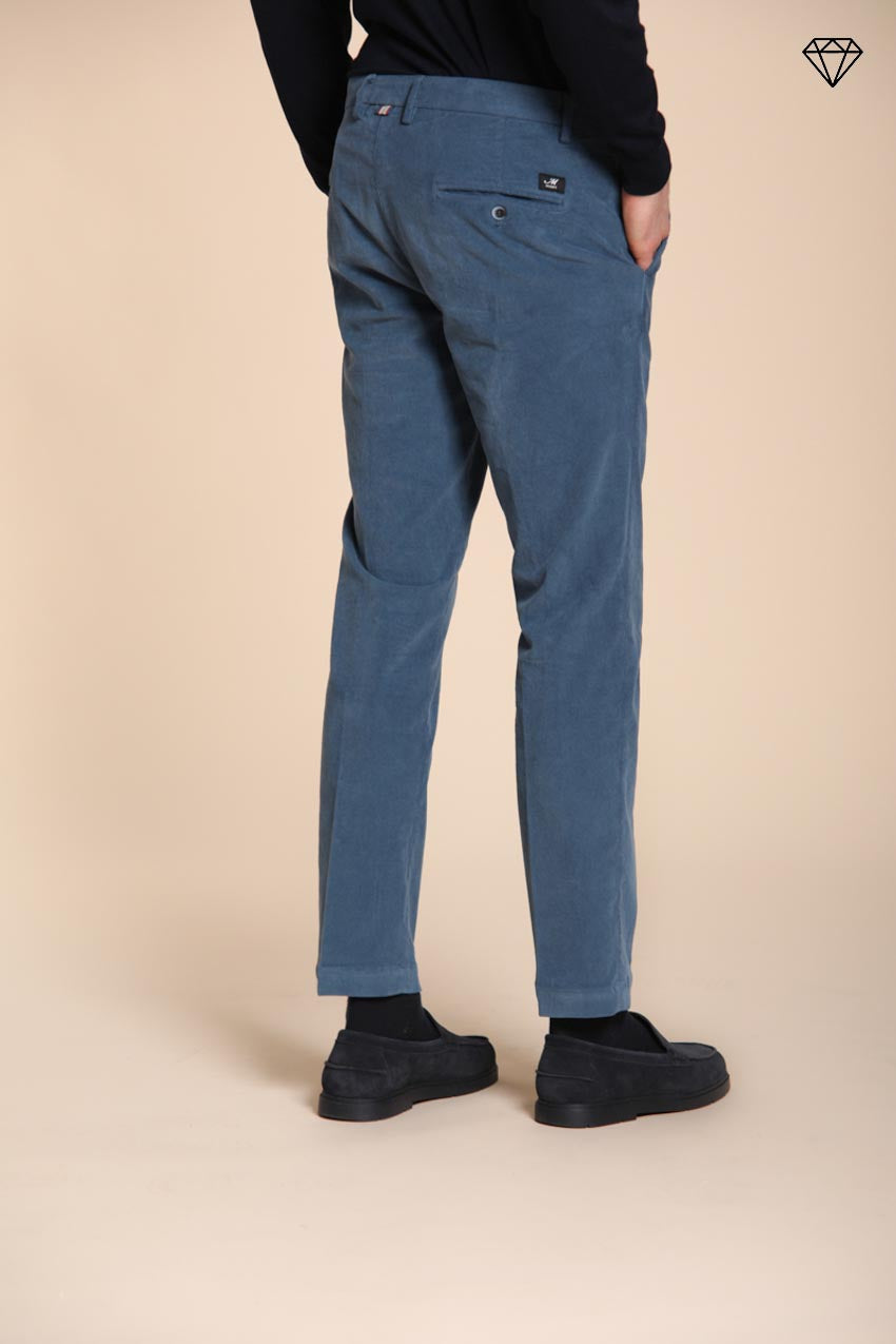 Foto 4 Torino pantalone chino uomo in velluto 1500 righe slim fit  ①