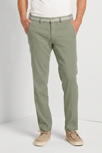 Torino Oxford pantalone chino uomo in twill di lino e cotone slim fit