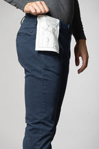 Torino Flex Herren Chinohose aus Satin Slim Fit