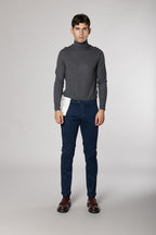 Torino Flex Herren Chinohose aus Satin Slim Fit