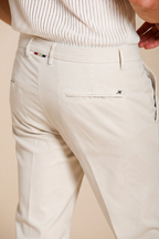 Torino Flex pantalone chino uomo in gabardina stretch slim fit ①