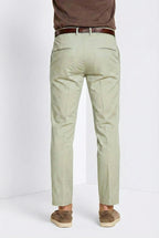 Torino Flex pantalon chino homme en gabardine stretch slim fit ①