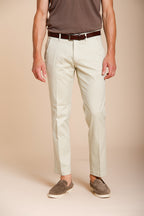 Torino Flex Hose Chino Herren aus Stretch-Gabardine slim fit ①