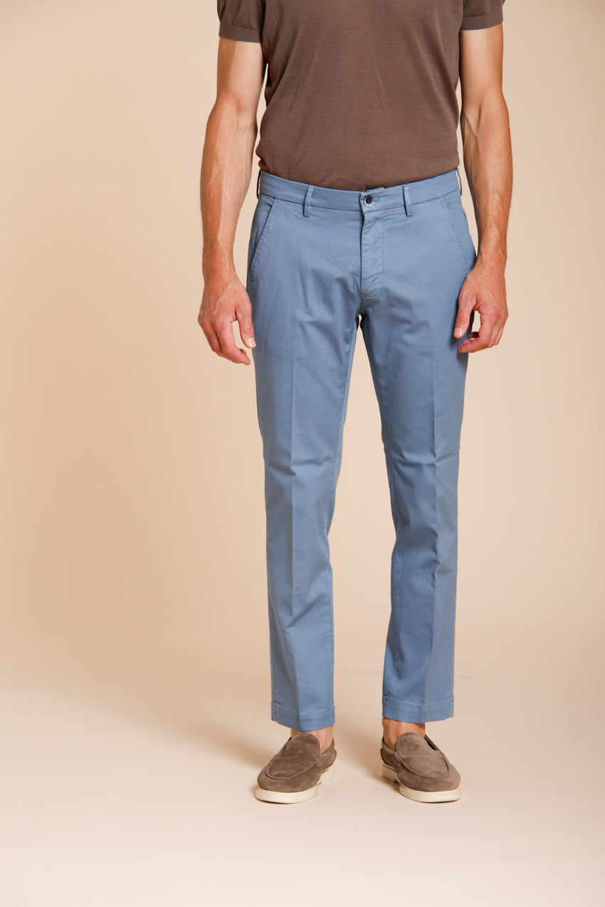 Torino Flex Hose Chino Herren aus Stretch-Gabardine slim fit ①