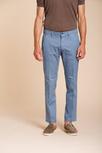 Torino Flex Hose Chino Herren aus Stretch-Gabardine slim fit ①