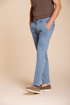 Torino Flex Hose Chino Herren aus Stretch-Gabardine slim fit ①