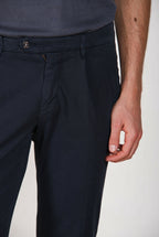 Torino 1 Pinces Flex Hose Chino Herren aus super stretch Gabardine slim fit