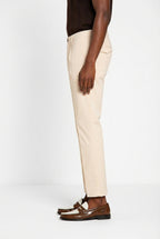 Torino 1 Pinces Flex pantalone chino uomo in gabardina super stretch slim fit