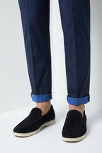 Torino City Travel pantalone chino uomo in raso tecnico stretch slim fit