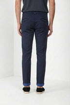 Torino City Travel pantalone chino uomo in raso tecnico stretch slim fit