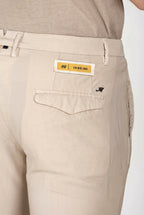 Torino City Hose Chino Herren aus Wolltwill slim fit