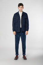 Boston 2 Pinces Chinohose Herren aus 500-Rippen-Samt relaxed fit
