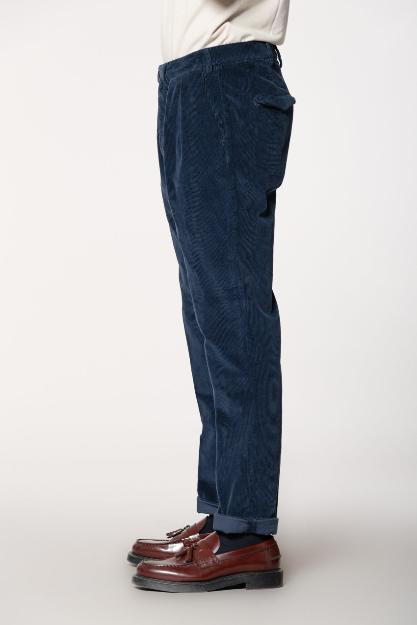 Boston 2 Pinces Chinohose Herren aus 500-Rippen-Samt relaxed fit
