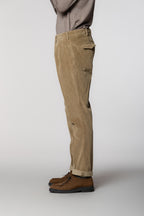 Boston 2 Pinces Chinohose Herren aus 500-Rippen-Samt relaxed fit

