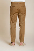 Boston pantalone chino uomo in cavallery stretch relaxed fit