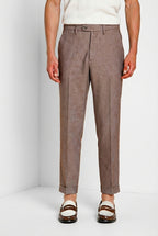 Boston pantalon chino homme en denim tissage diagonal relaxed fit