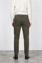 Pantalon Chino Homme Madison en Tissu Bull Stretch Coupe Carrot
