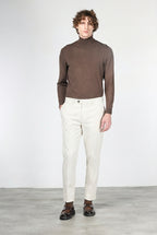 Paris pantalon chino homme en tricotine stretch carrot fit
