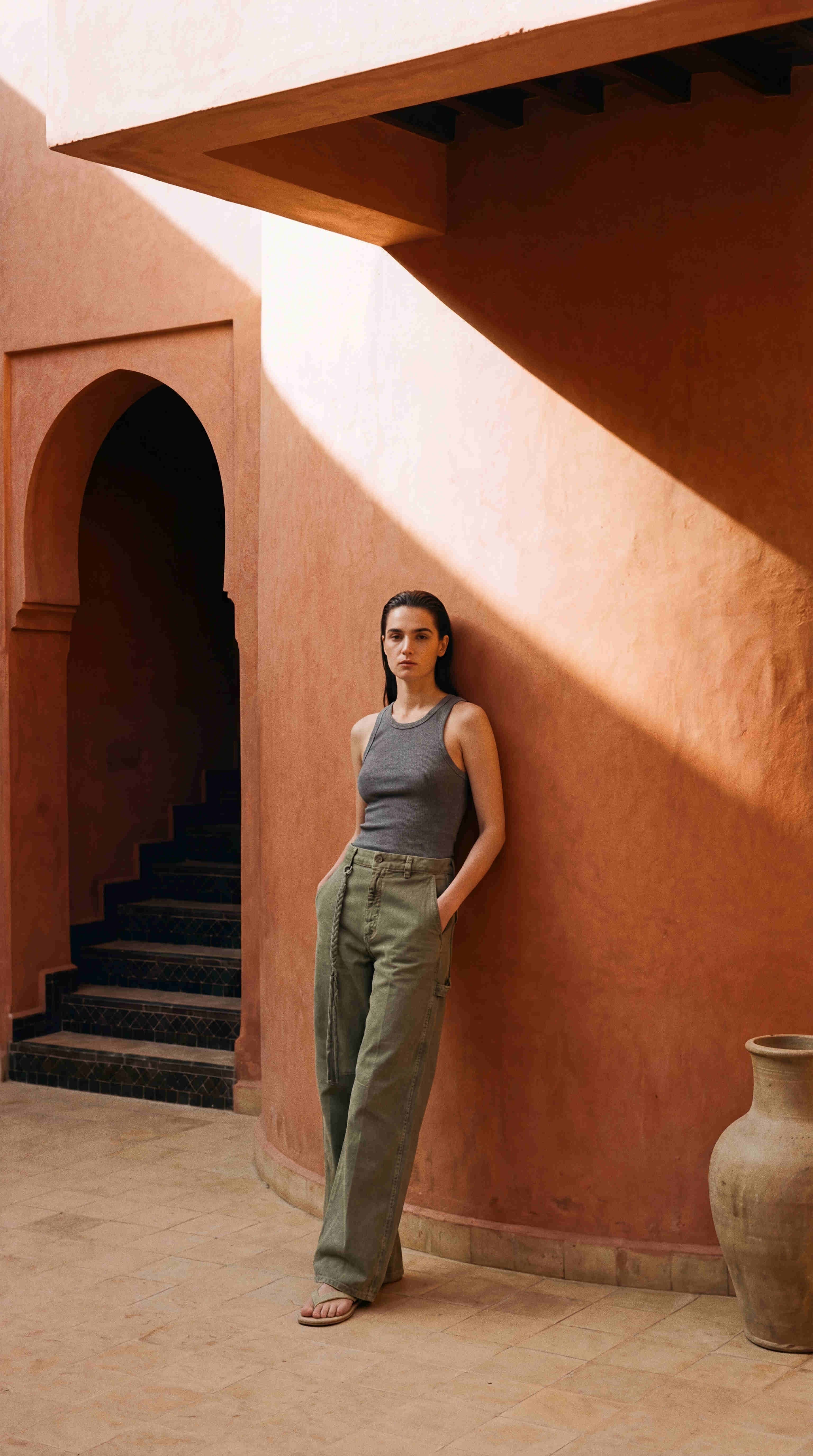 Valerie women's balloon fit denim pants