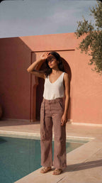 Valerie pantalón denim mujer balloon fit