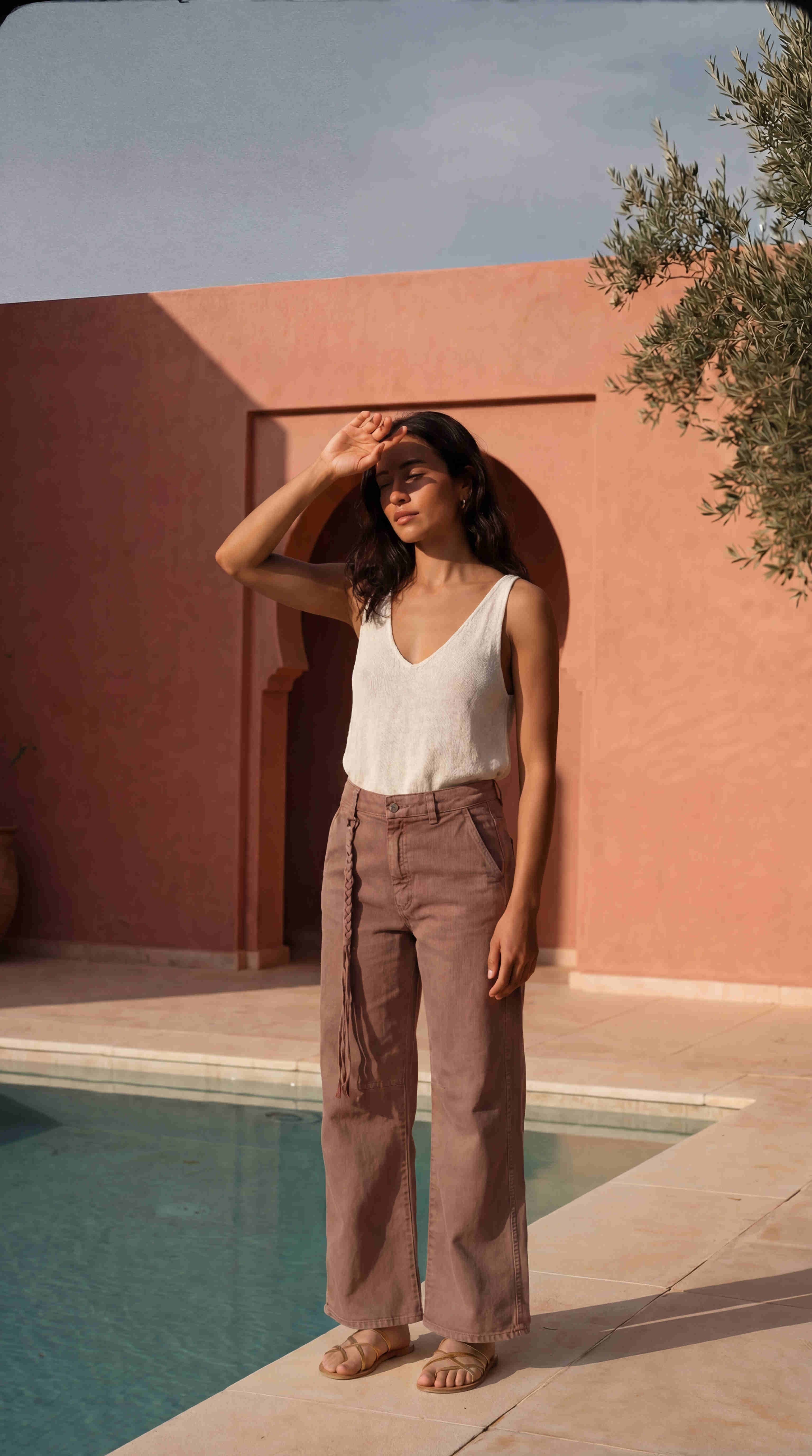 Valerie women's balloon fit denim pants